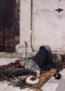 John William Waterhouse Dolce Far Niente oil painting on canvas